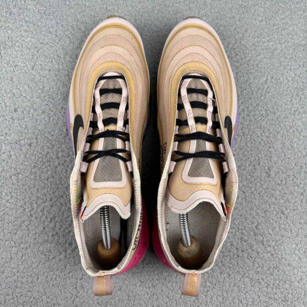 Nike Air Max 97 Off White Men 11.5 Shoe Pink Serena Williams Queen OG Sneakers 4 - Picture 6 of 11